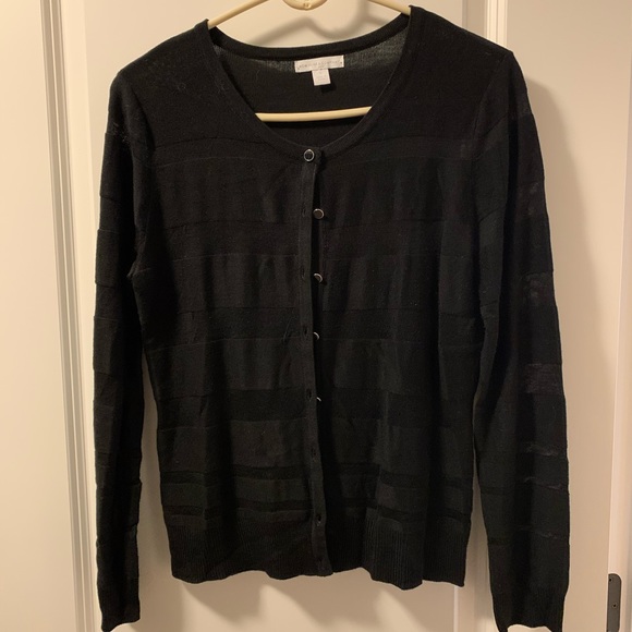 New York & Company Sweaters - (2 for $10) Long Sleeve Button-Up Cardigan